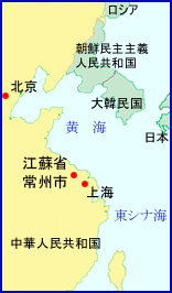 中国の工業団地地図